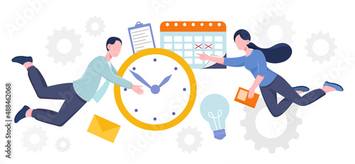 Time management concept