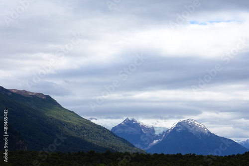 Landscape Mountain Lake in Patagonia Los Alerces National Park Adventure Travel
