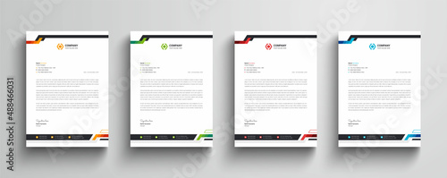 Creative and professional business letterhead template