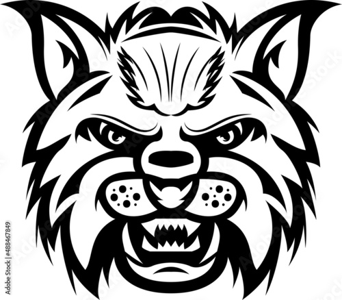 Bearcat Mascot - Vector Illusrations for T-shirts and Logos photo