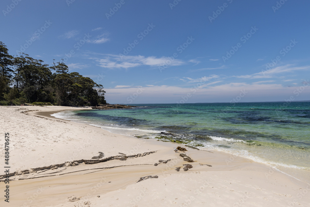 Hyams beach near Jervis Bay in NSW, Australia Hyams beach near Jervis Bay in NSW, Australia