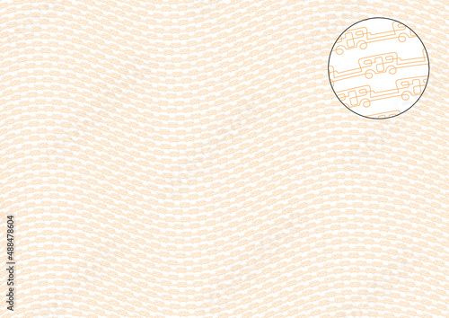 Vector background protective grid with buses pattern.