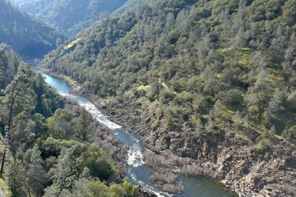 North Fork of the American River. 