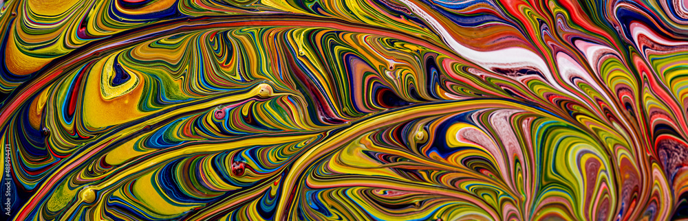 Obraz premium Acrylic color painting abstract background