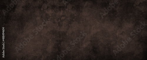 Dark brown vintage background with grunge texture