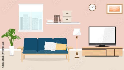 リビングのインテリア