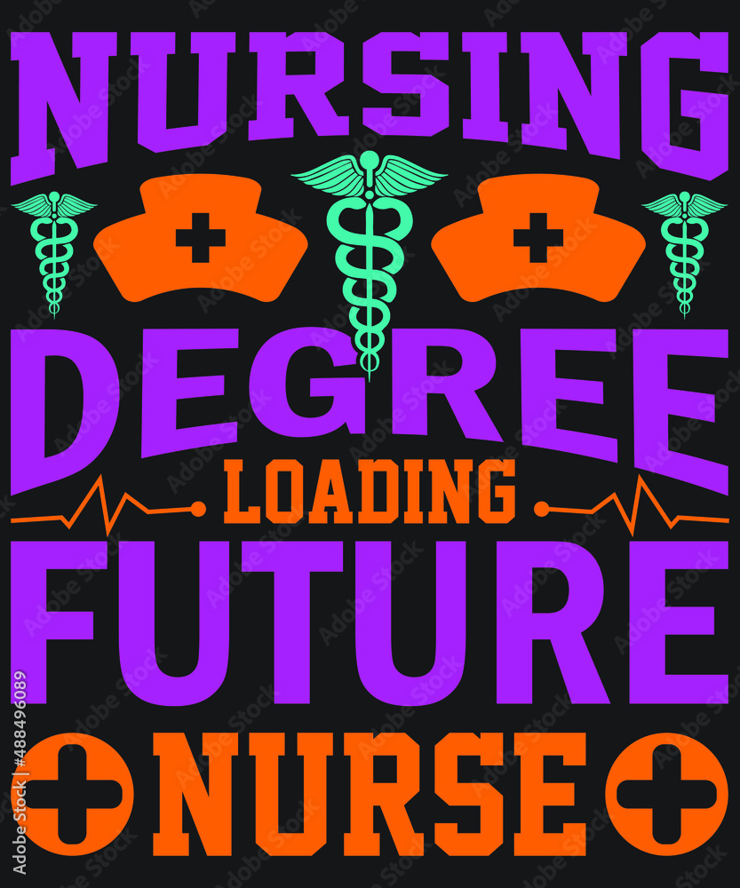 Nurse T-shirt Design Vector Nurse T-shirt Design Vector
