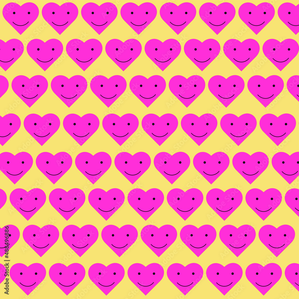 seamless pattern with hearts seamless pattern with hearts