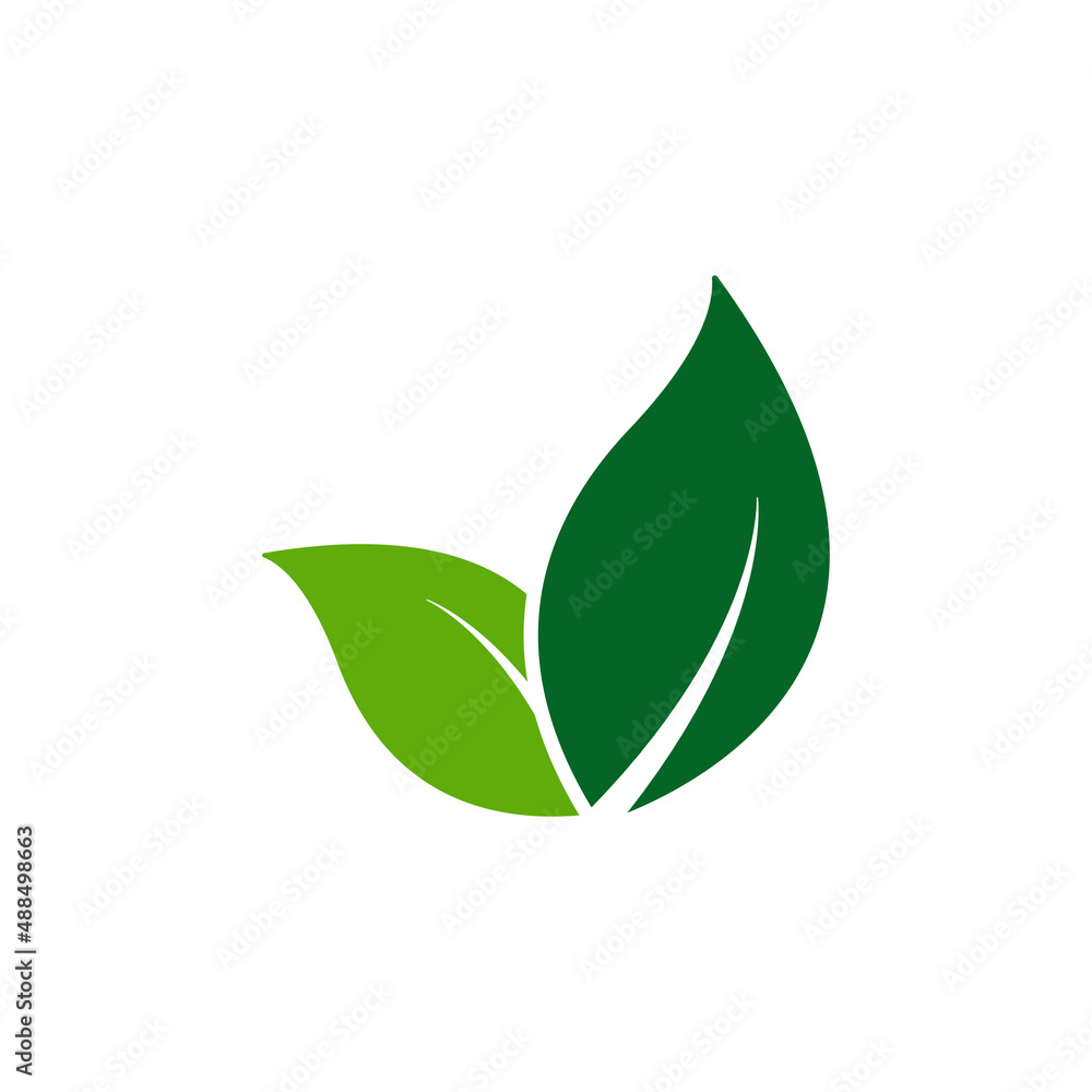 leaf logo icon design template vector leaf logo icon design template vector