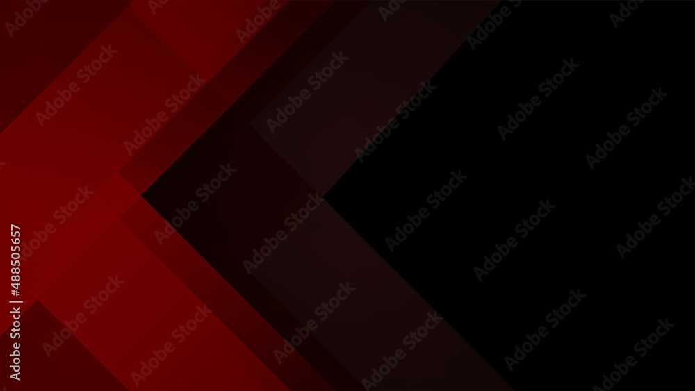 Abstract red geometric background. Minimal style. Design template for brochures, flyers, magazine