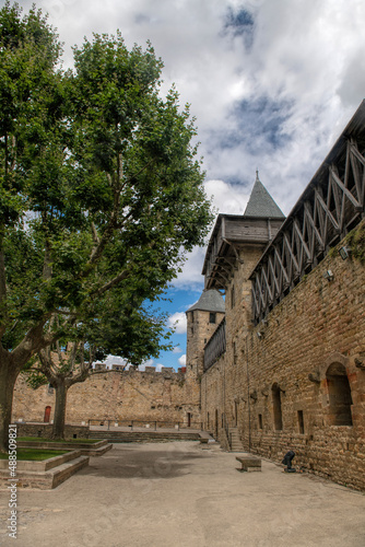 Details of the fortress of Carcassonne © NJ