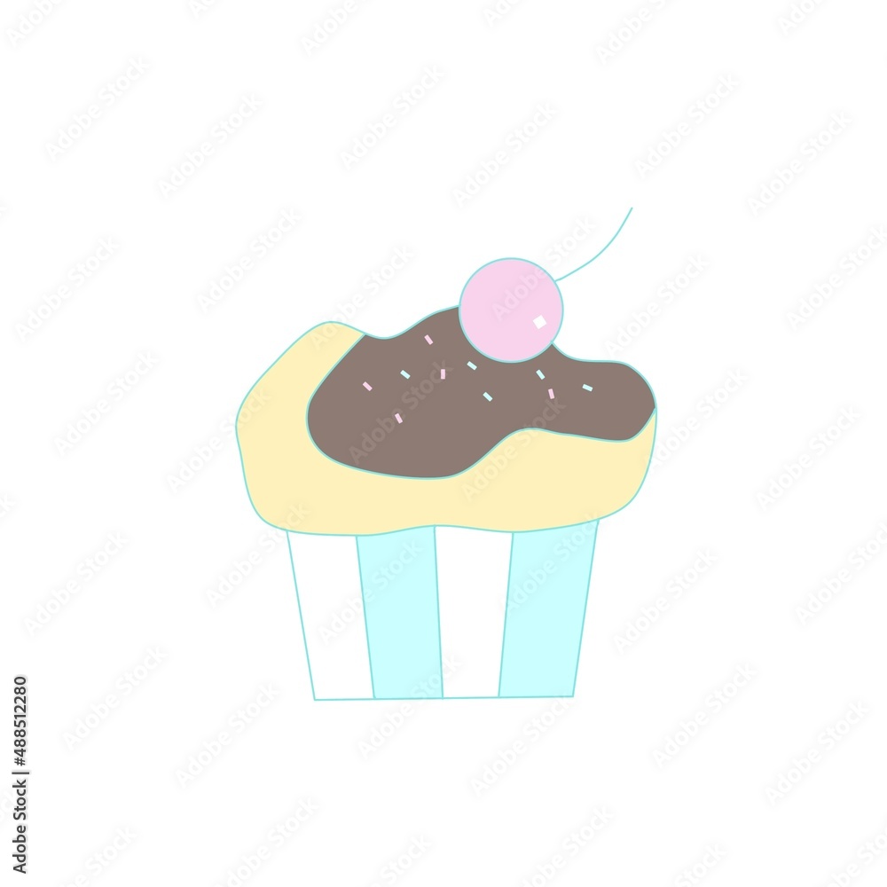 カップケーキ パステルカラー かわいい カップケーキ パステルカラー かわいい