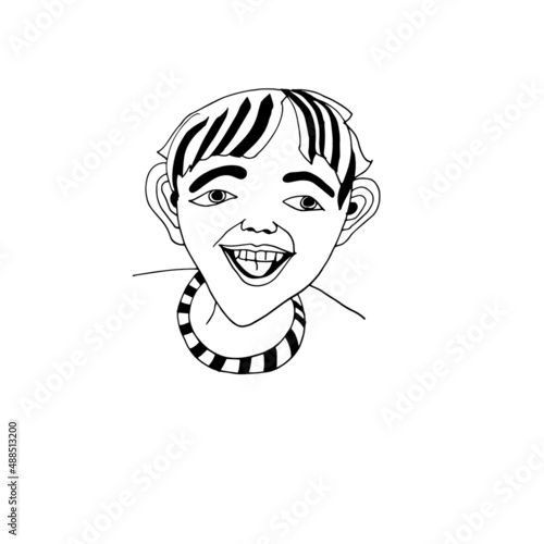 child with a smile