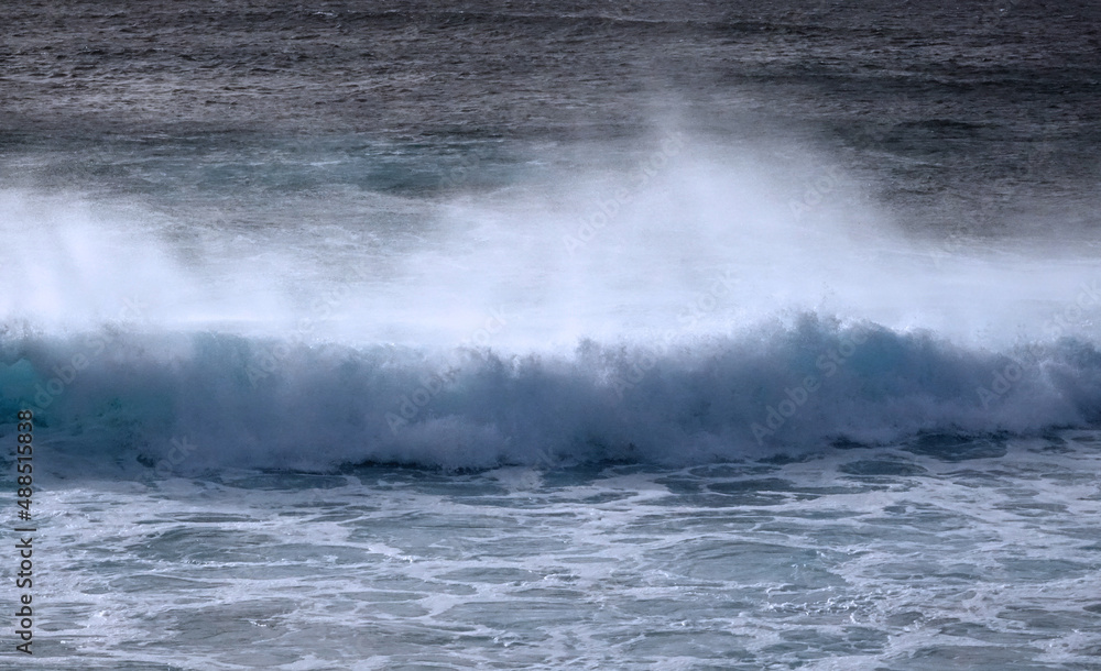 Stormy weather along the coast of Lanzarote Stormy weather along the coast of Lanzarote