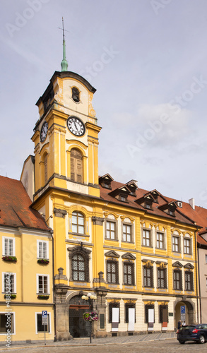 Square of King George of Podebrady – Market square in Cheb. Czech Republic