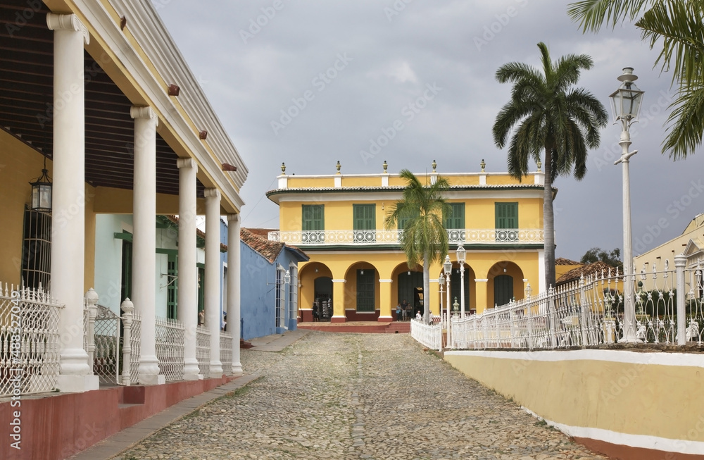Plaza Mayor in Trinidad. Cuba