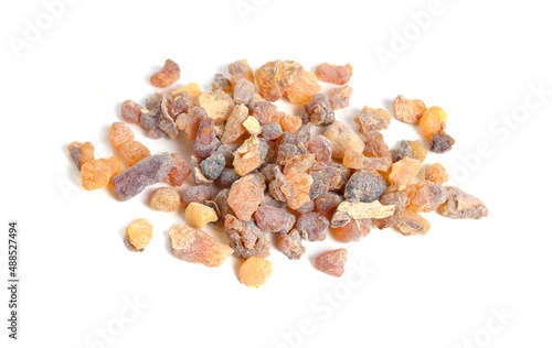 Fotografia Frankincense, also known as olibanum, is an aromatic resin