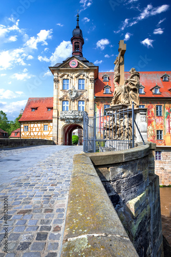 Obraz na płótnie Bamberg, Germany - Medieval town in Franconia, historical Bavaria. w salonie