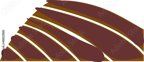 Abstract freshly plowed field (arable land)