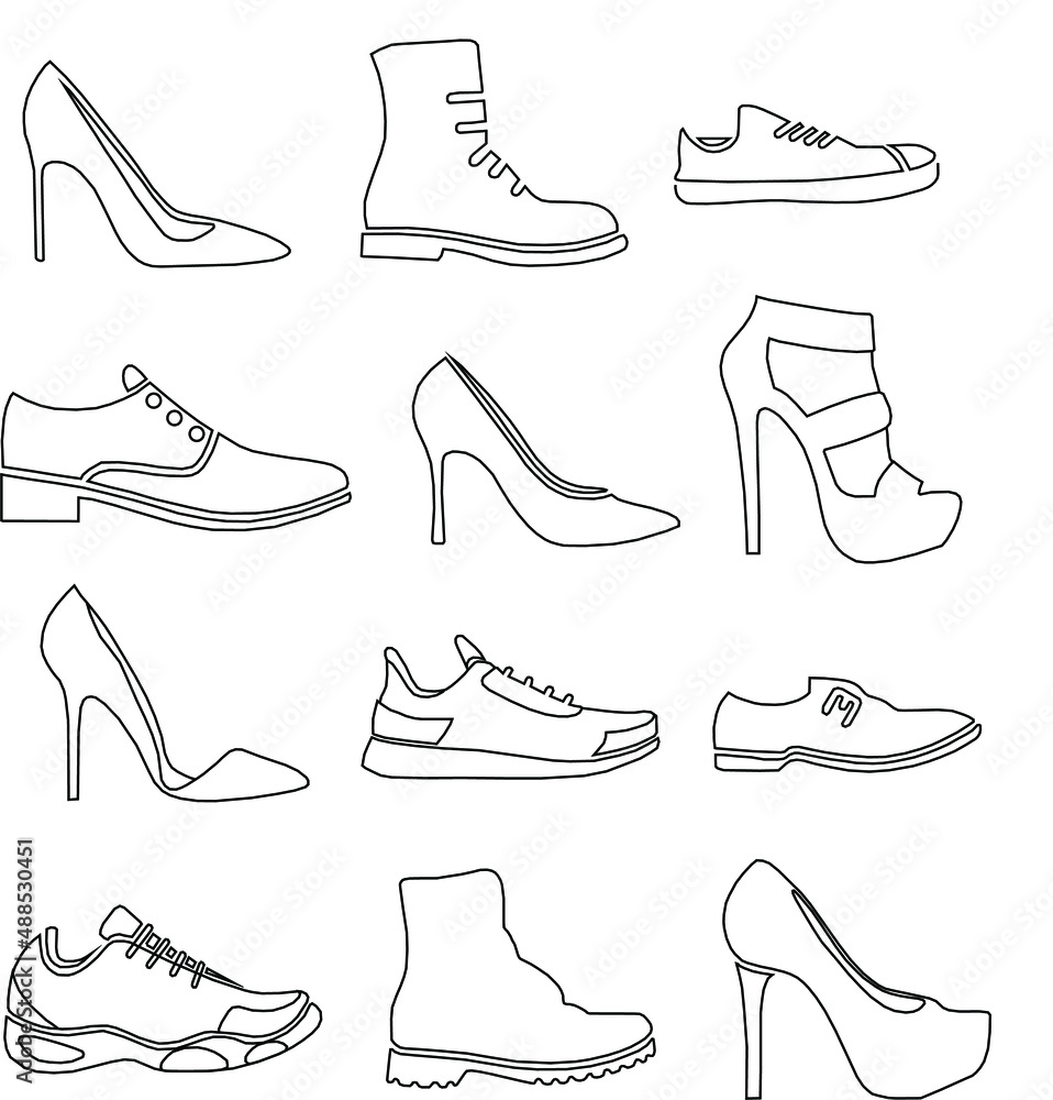 a set of shoe badges a set of shoe badges