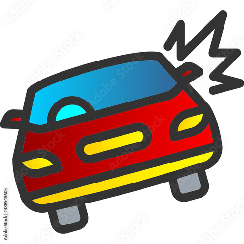 Car Crash Icon