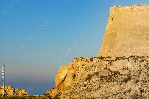 Mesa Roldan tower, Cabo de Gata, Spain
