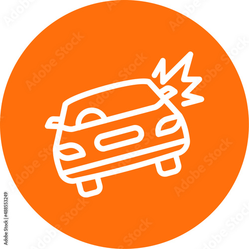 Car Crash Icon