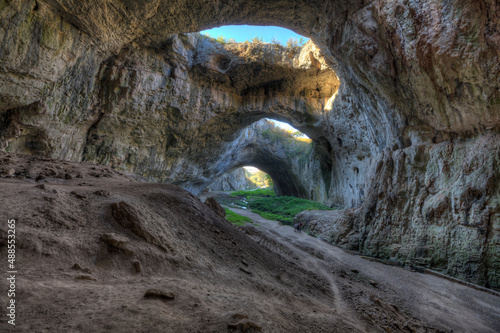 Devetashka cave in Bulgaria