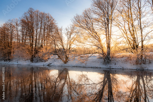 river in winter © rusl888