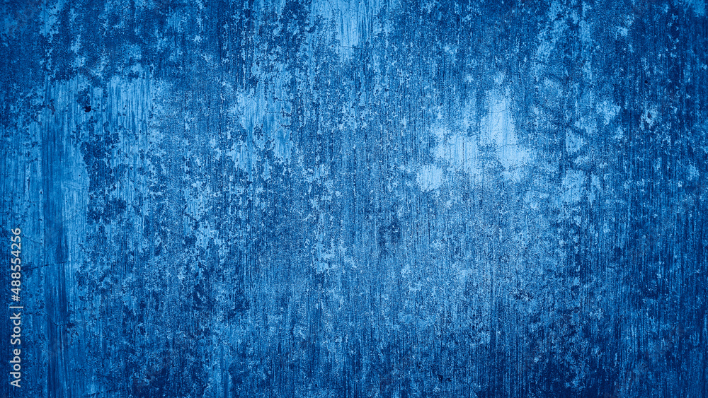 Obraz premium blue abstract texture cement concrete wall background