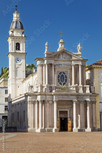 Obraz na płótnie San Carlo Borromeo Church w salonie