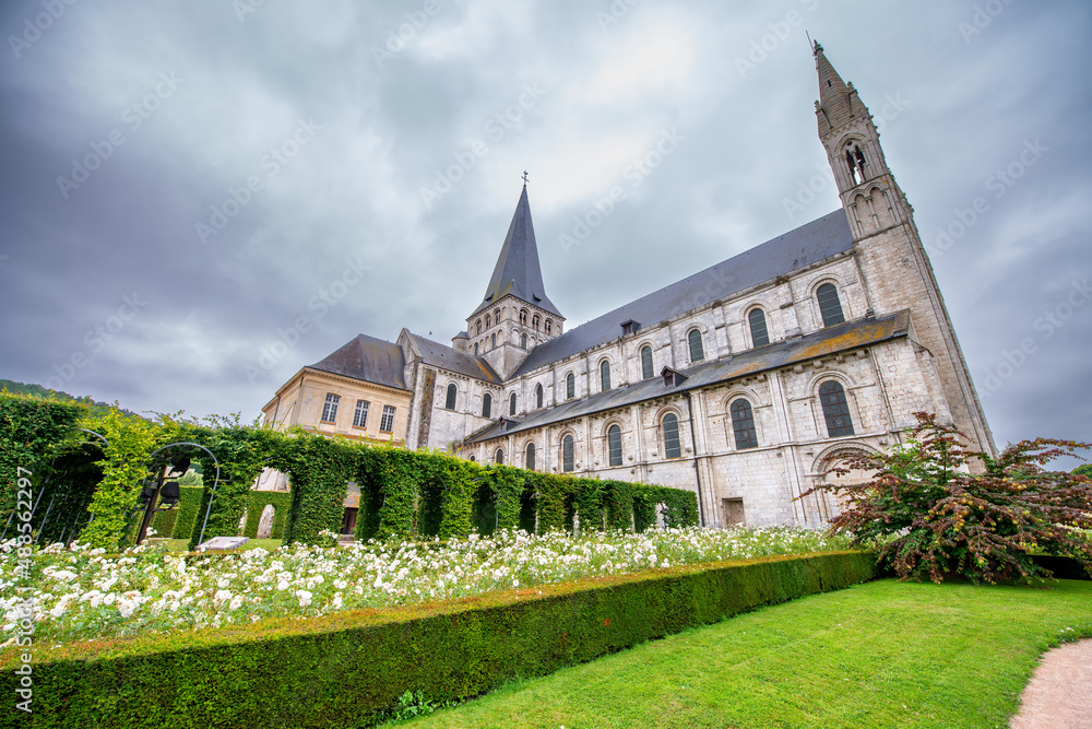 Saint George de Boscherville Abbey in Rouen, France.