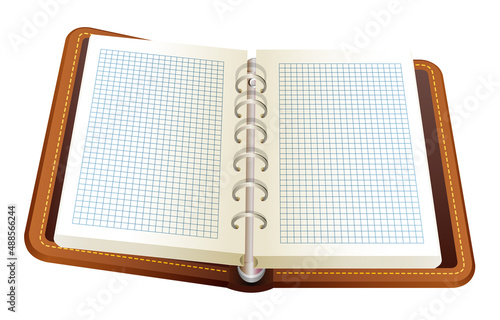 6 round ring business binder notebook