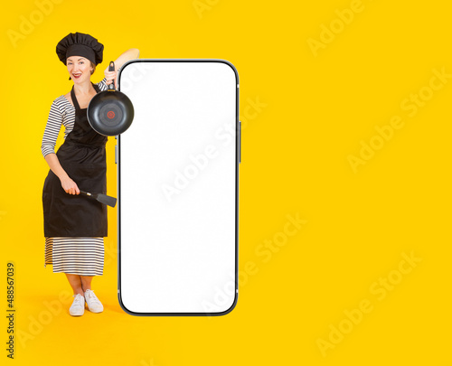 Restaurant mobile app ad. H...