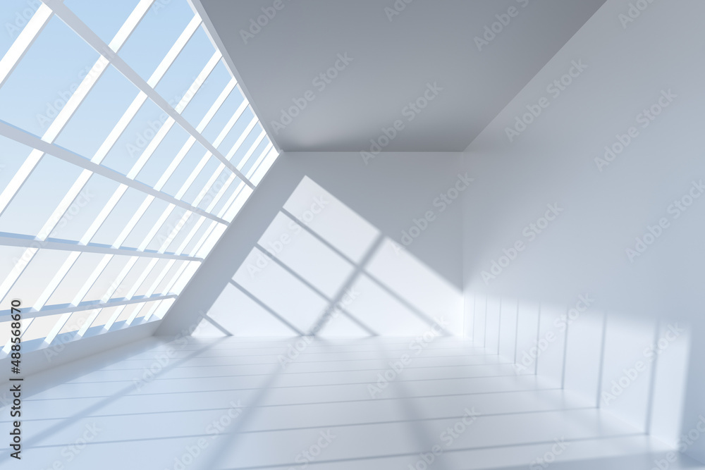 Obraz premium 3d rendering different abstract building