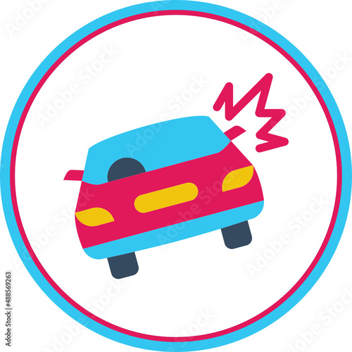 Car Crash Icon
