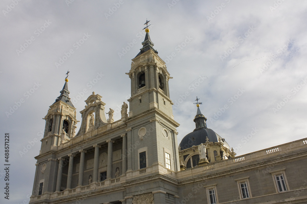 Museum of Almudena Cathedral in Madrid, Spain 