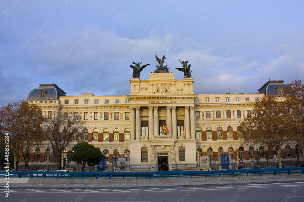 Development Palace (Ministry of Agriculture, Fisheries and Food) in Madrid, Spain