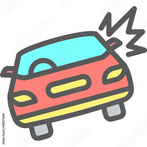 Car Crash Icon