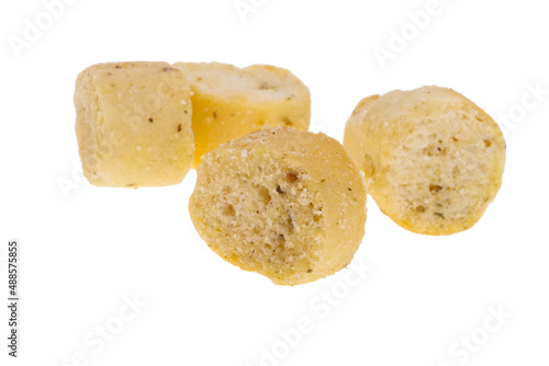 croutons isolated