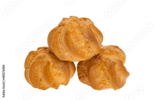 profiteroles isolated