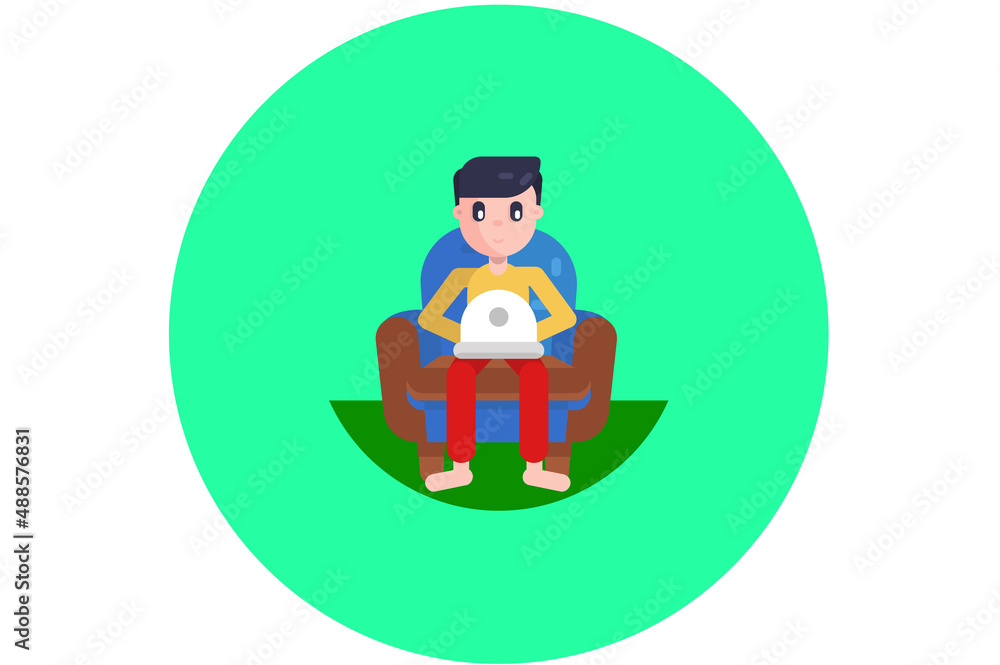 Eat Healthy Isolated Vector Illustration which can be easily Download Eat Healthy Isolated Vector Illustration which can be easily Download