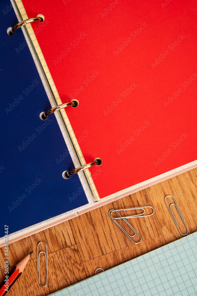 Fototapeta premium sharpened pencil on a notebook