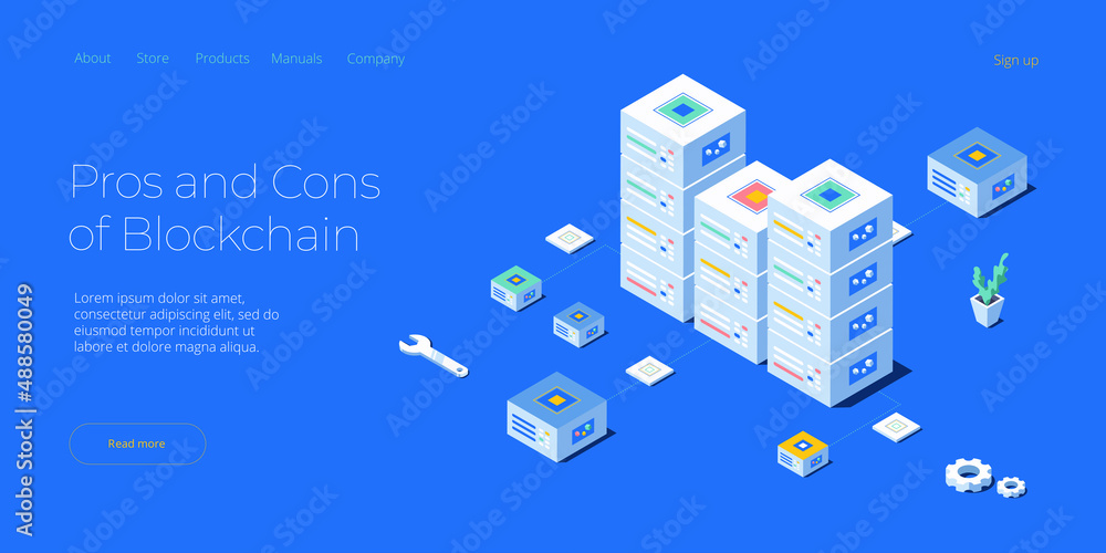 Hosting server isometric vector illustration. Abstract 3d datacenter or data center room background. Network mainframe infrastructure website header layout. Computer storage or farming workstation. Hosting server isometric vector illustration. Abstract 3d datacenter or data center room background. Network mainframe infrastructure website header layout. Computer storage or farming workstation.