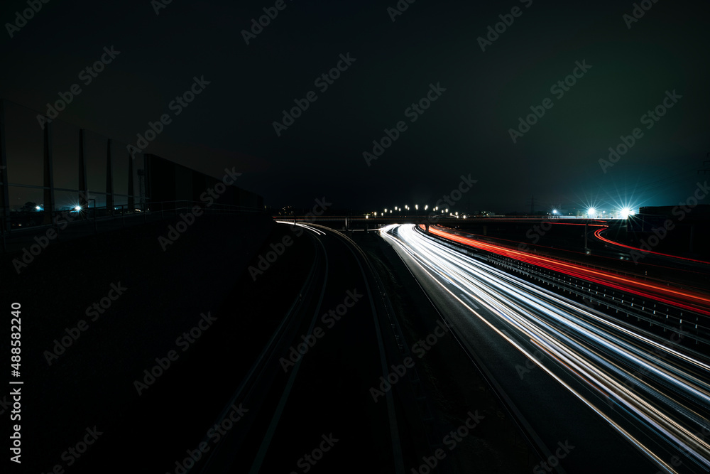 Highway at Night Highway at Night