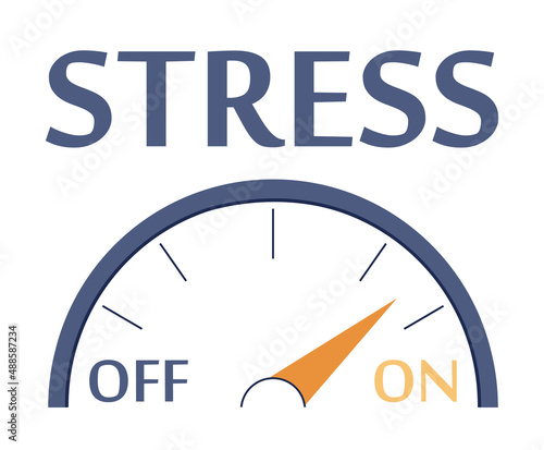 Stress concept. Depression and fear, emotional frustration. Mental disorder