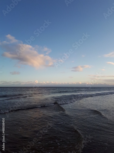 Jurmala sea in the morning