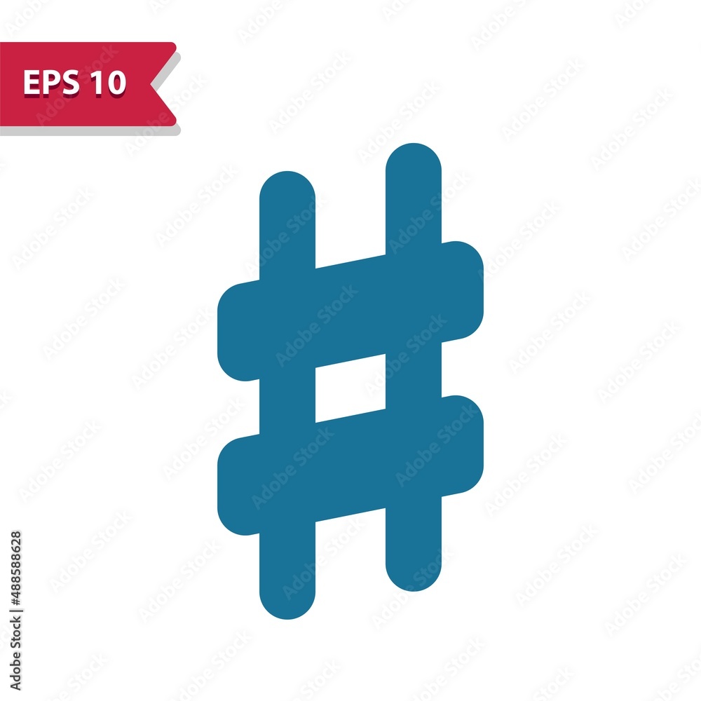 Music Note Icon. Sharp Note Music Note Icon. Sharp Note