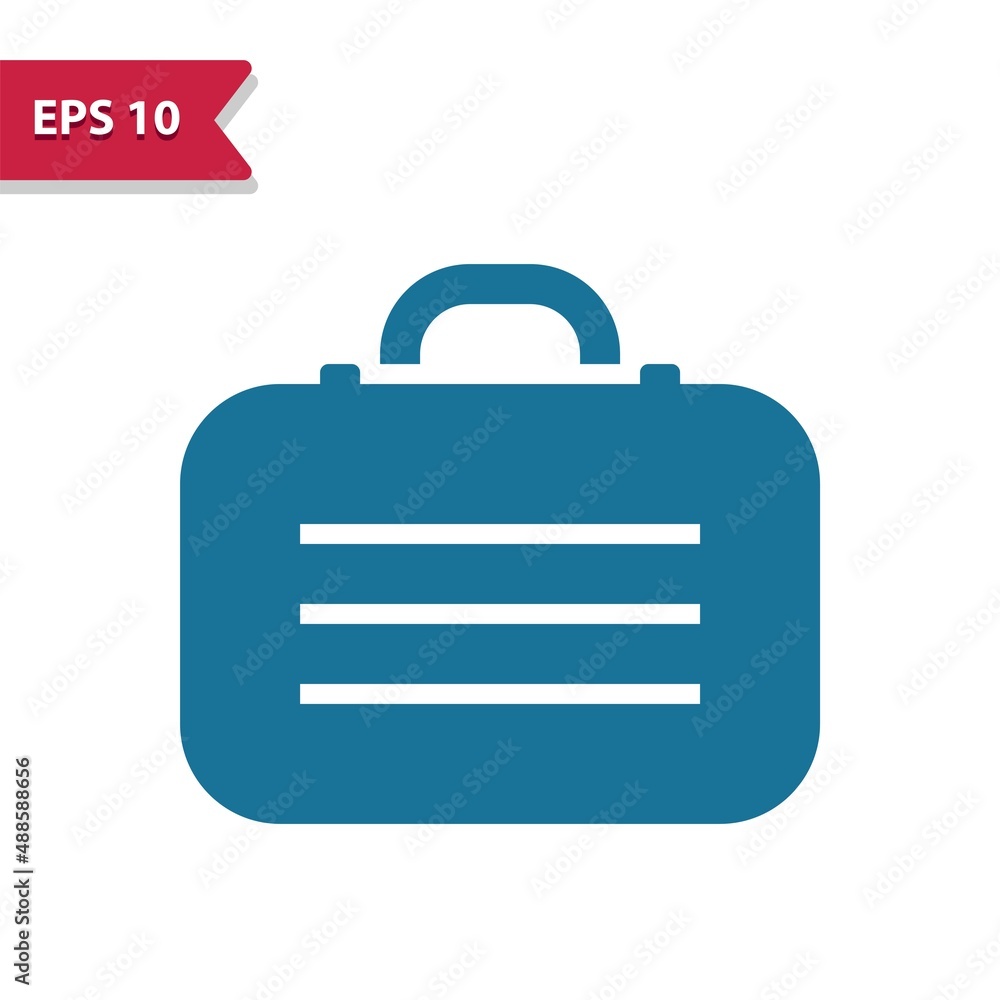 Briefcase Icon. Suitcase, Luggage, Baggage Briefcase Icon. Suitcase, Luggage, Baggage