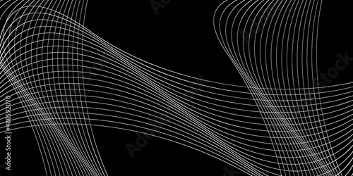 Black and white abstract background. Moire 
